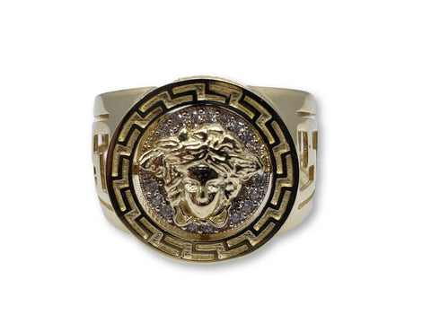 Bague style versace  en or 10k Nouveaux9 - orquebec