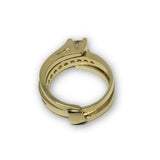 Bague unique en or 10K - orquebec
