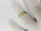 Bague versace 2 tons en or 10k - orquebec