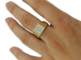 Bague Versace Alessandro en or jaune 10 karat MRG-047 - orquebec