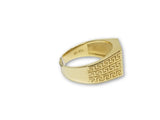 Bague Versace Alessandro en or jaune 10 karat MRG-047 - orquebec