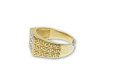 Bague Versace Alessandro en or jaune 10 karat MRG-047 - orquebec