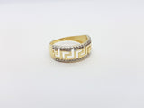 Bague versace en or 10 karat - orquebec