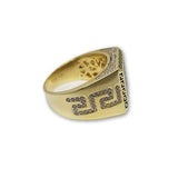 Bague Versace en or 10 karat - orquebec