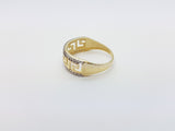 Bague versace en or 10 karat - orquebec