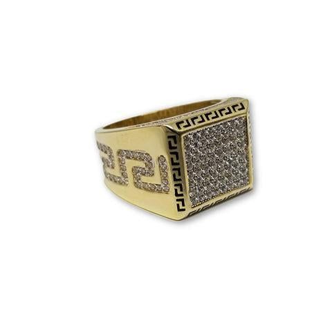 Bague Versace en or 10 karat - orquebec