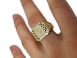 bague Versace en or 10 karat Style Carrez - orquebec