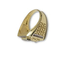 bague Versace en or 10 karat Style Carrez - orquebec