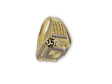 bague Versace en or 10 karat Style Carrez - orquebec