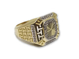 bague Versace en or 10 karat Style Carrez - orquebec