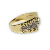 Bague Versace en or 10k pour homme MGR-231 - orquebec