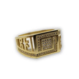 Bague Versace en or 10K pour homme - orquebec