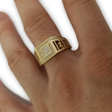 Bague Versace en or 10K pour homme - orquebec