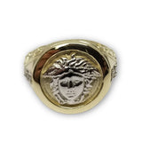 Bague Versace en or 10k - orquebec