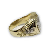 Bague Versace en or 10k - orquebec