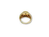 Bague Versace en or jaune et blanc 10 karat MRG-043 - orquebec