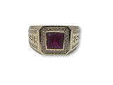 bague versace en or | Versace Ring 10K Ruby