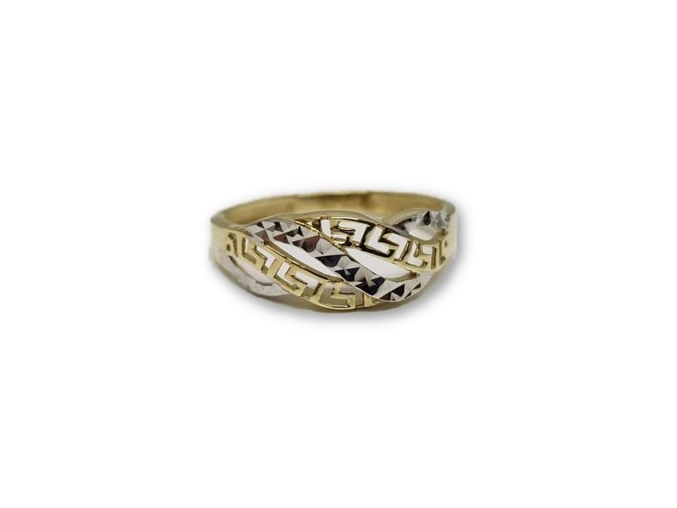 Bague versace Greek Design en or 10k - orquebec
