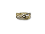 Bague Versace style infinity en or 10k pour elle - orquebec