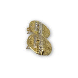 Boucle d'oreille Dernier Repas de Jesus en or 10K - orquebec