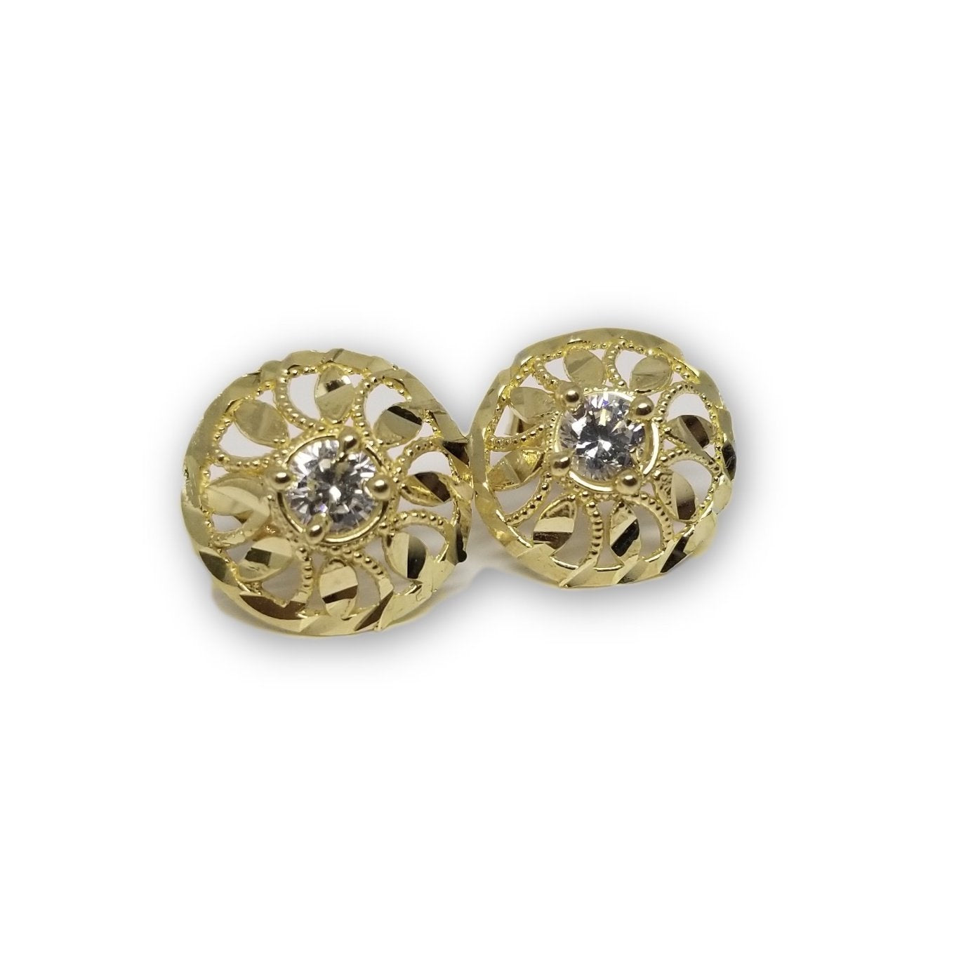Boucle d'oreille en or 10K - orquebec
