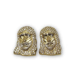 Boucle d'oreille J?©sus en or 10K Sp?©cial - orquebec