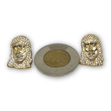 Boucle d'oreille J?©sus en or 10K Sp?©cial - orquebec