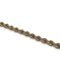 Bracelet 4mm torsade en or 10K - orquebec