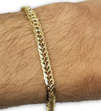 Bracelet Curb en or 10K - orquebec