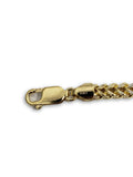 Bracelet Franco 4mm Coupe Diamond Cut en or 10K - orquebec