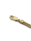 Bracelet Franco 4mm Coupe Diamond Cut en or 10K - orquebec