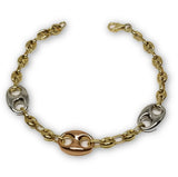 Bracelet Gucci en or Jaune Blanc & Rose 10K - orquebec