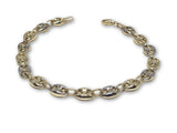 Bracelet Gucci Puff  6mm 2 tons en or 10K - orquebec