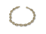 Bracelet Gucci Puff  6mm 2 tons en or 10K - orquebec