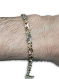 Bracelet infinity  3 tons en or 10k - orquebec