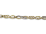 Bracelet infinity style greek design en or 10K - orquebec