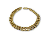 Bracelet Miami Cuban Link 9.5mm en or 10k Italien Boomber - orquebec