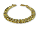 Bracelet Miami Cuban Link Diamond Cut en or 10k 9mm - orquebec