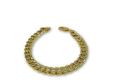 Bracelet Miami Cuban Link Diamond Cut en or 10k 9mm - orquebec