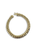 Bracelet MiamiCubanLink Solid 8mm en or 10K Box Lock - orquebec