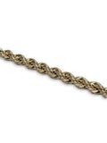 Bracelet Torsade 5mm en or 10K - orquebec