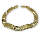 Bracelet Versace en or 10k diamond cut 8.5mm - orquebec