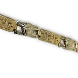 Bracelet Versace en or 2 tons 10k G lock 9.5mm - orquebec