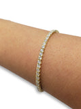 Bracelet11 en or 10K / Bangle11 in 10K gold - orquebec