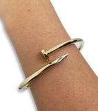 Bracelet4 en or 10K / Bangle4 in 10K gold - orquebec