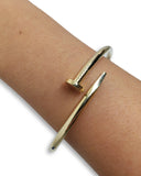 Bracelet4 en or 10K / Bangle4 in 10K gold - orquebec