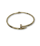 Bracelet5 en or 10K / Bangle5 in 10K gold - orquebec