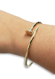 Bracelet5 en or 10K / Bangle5 in 10K gold - orquebec