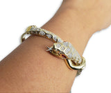 Bracelet9 en or 10K / Bangle9 in 10K gold - orquebec