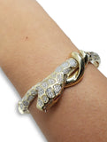 Bracelet9 en or 10K / Bangle9 in 10K gold - orquebec